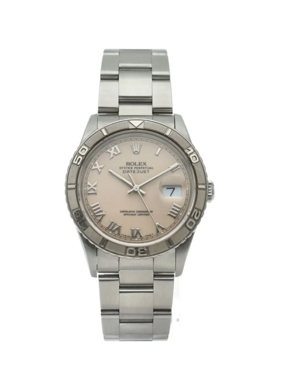 Rolex Datejust Watch Oyster Thunderbird SS